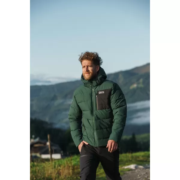  Мъжко зимно яке NORDBLANC BRAMBLE NBWJM8258 ТЪМНО ЗЕЛЕНО 