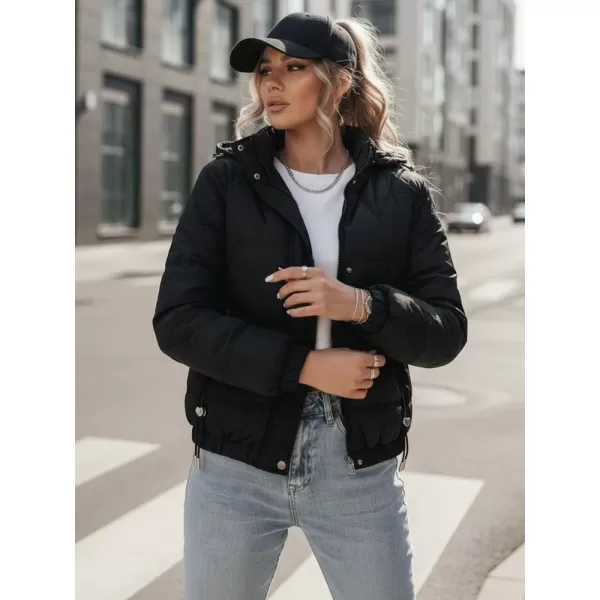 Дамско яке DSTREET TY4175 ЧЕРЕН 