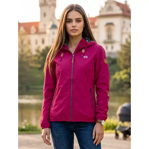  Дамско яке ALTISPORT HEIDA ЧЕРВЕНО 