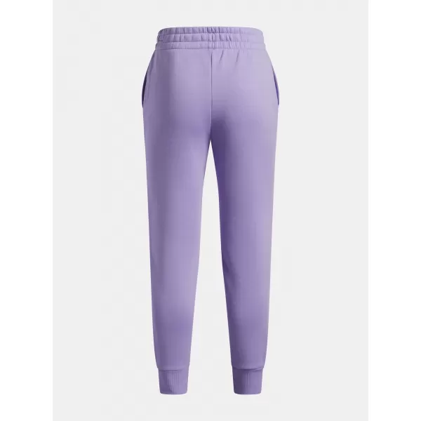  Спортни панталони за момичета UNDER ARMOUR UA RIVAL FLEECE JOGGERS 1379525-538 ЛИЛАВО 