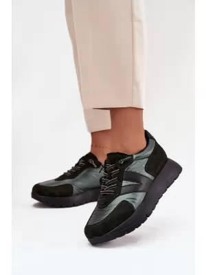 Дамски кецове VINCEZA 58561 ЗЕЛЕНО