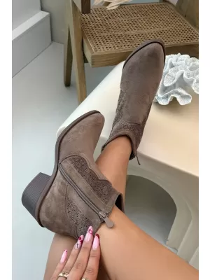 Дамски обувки S.BARSKI HY61-8013 КАФЕ