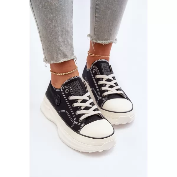  Дамски маратонки BIG STAR NN274125 BLACK Big Star Shoes 