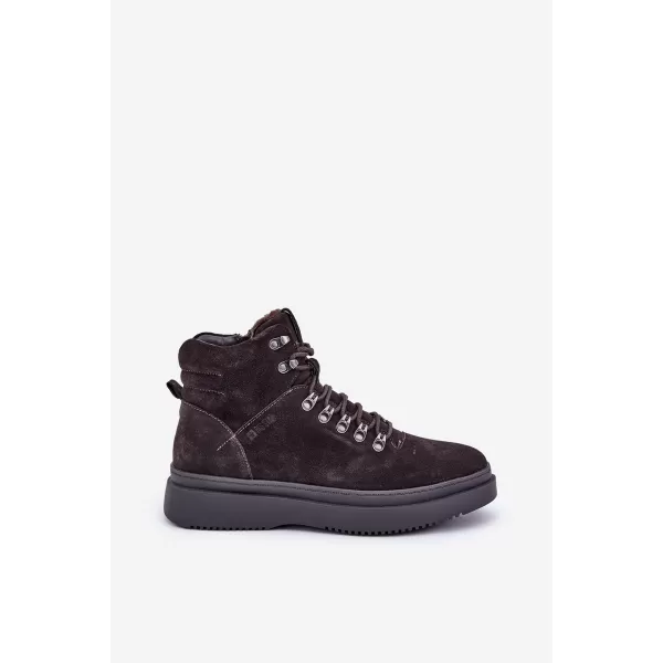  Мъжки обувки BIG STAR OO174189 BROWN/BEIGE Big Star Shoes 