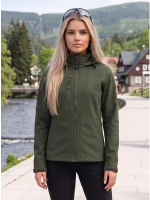 Дамско софтшел яке ALTISPORT NoPrint NP/ALW945 ВОЕННИ