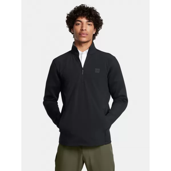  Мъжки суичър UNDER ARMOUR UA DRIVE PRO STORM HYB HZ 1387118-001 ЧЕРЕН 