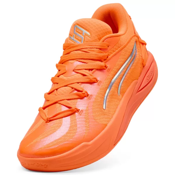  Дамски обувки PUMA STEWIE 4 FLAWLESS 312172-04 СЛЪНЧЕВ ПОТОК/ФЛУОРО ОРАНЖЕВО КУЧЕ 