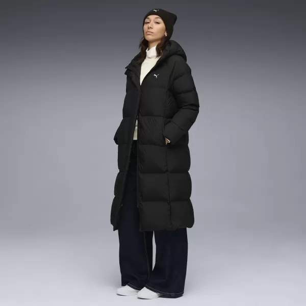 Дамско палто PUMA HOODED DOWN PUFFER COAT 688390-01 ПУМА ЧЕРНА 