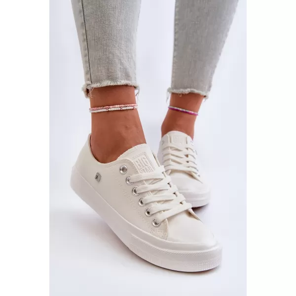  Дамски маратонки BIG STAR NN274285 WHITE Big Star Shoes 