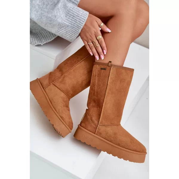  Дамски обувки BIG STAR OO274893 КАФЯВО/БЕЖО Big Star Shoes 