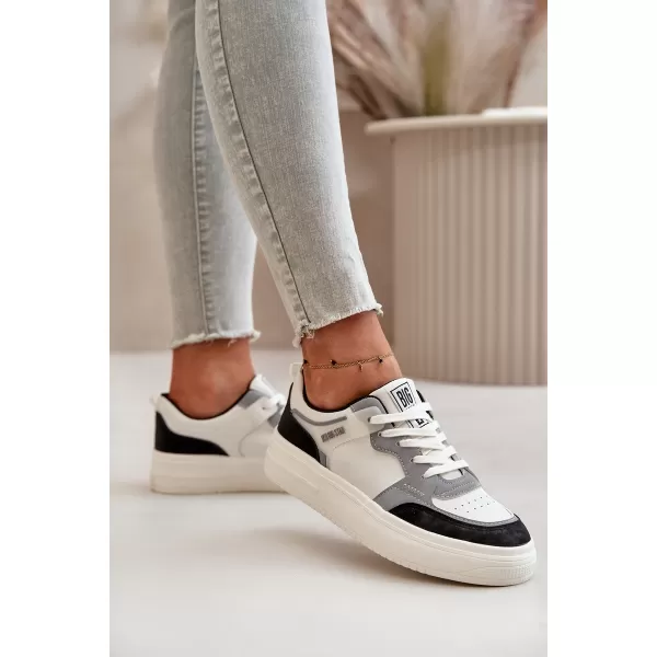  Дамски маратонки BIG STAR OO274028 WHITE Big Star Shoes 