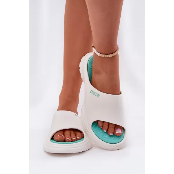  Дамски чехли BIG STAR RR274A586 WHITE Big Star Shoes 