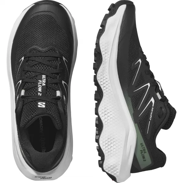  Дамски обувки SALOMON ULTRA FLOW 2 W L47883700 ЧЕРНО/БЯЛО/ЗЕЛЕНО АГАВЕ 