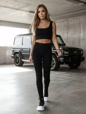 Дамски комплект DSTREET AY0936 ЧЕРЕН