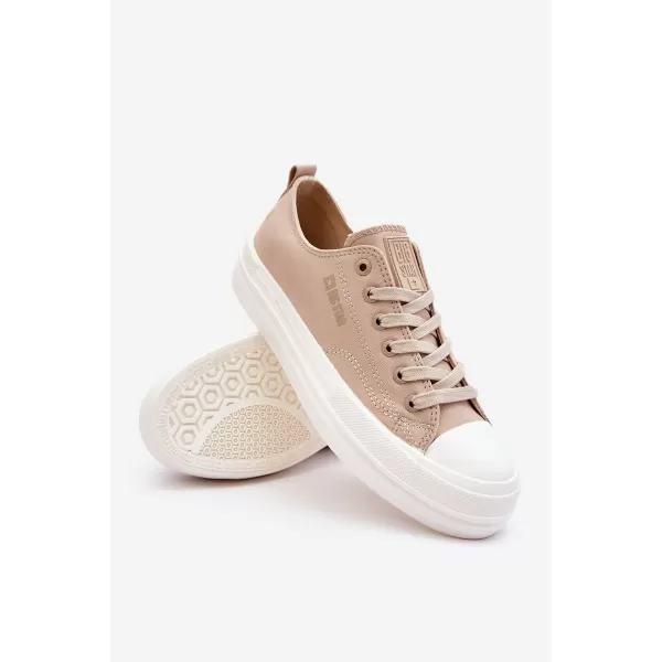  Дамски маратонки BIG STAR LL274969 BEIGE Big Star Shoes 