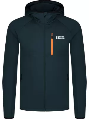 Мъжки суичър powerfleece NORDBLANC CREEK NBWFM8280 СИНЬОЗЕЛЕН