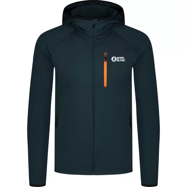  Мъжки суичър powerfleece NORDBLANC CREEK NBWFM8280 СИНЬОЗЕЛЕН 