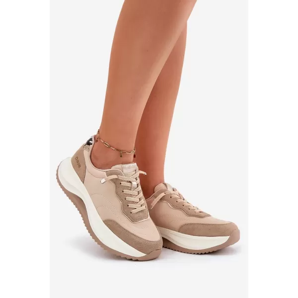  Дамски маратонки BIG STAR RR274A345 BEIGE Big Star Shoes 