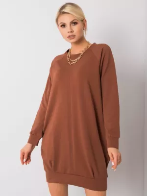 Рокля BASIC FEEL GOOD RV-TU-5184.93P СВЕТЛО КАФЯВО