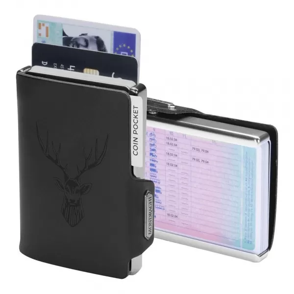  Портфейл MONDRAGHI Silhouette Classic Deer ЧЕРЕН 
