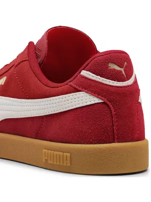 Ботуши PUMA CLUB II ERA SUEDE 400717-08 FORATRED/P.WHITE/ FORATRED/P.WHITE/PUMA GOLD
