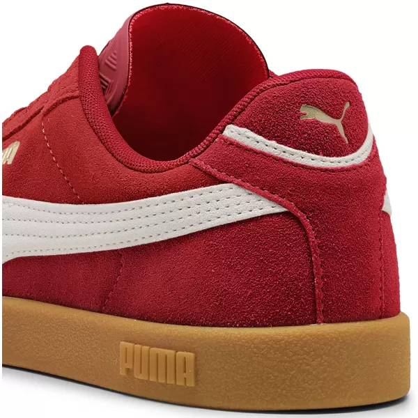  Ботуши PUMA CLUB II ERA SUEDE 400717-08 FORATRED/P.WHITE/ FORATRED/P.WHITE/PUMA GOLD 