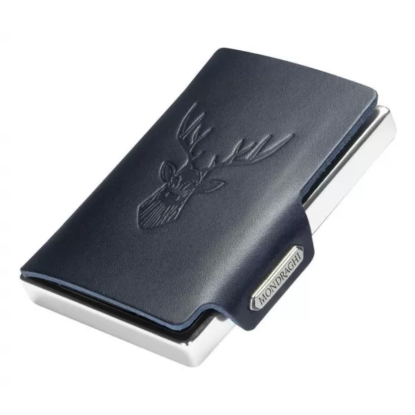  Портфейл MONDRAGHI Silhouette Classic Deer СИНЬО 