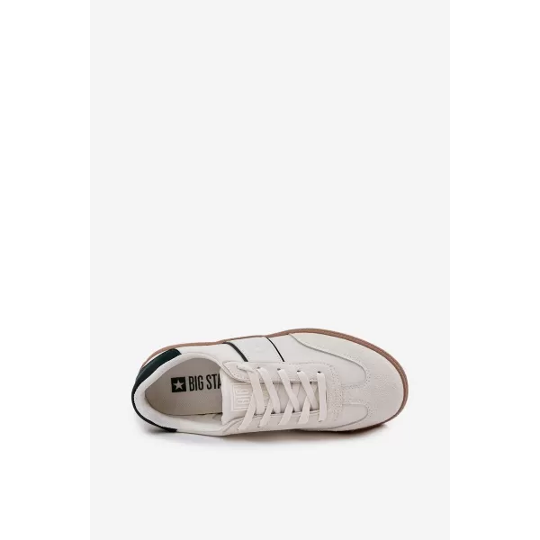  Мъжки кецове BIG STAR SS174078 WHITE Big Star Shoes 