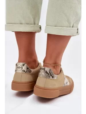 Дамски маратонки BIG STAR TT274298 BEIGE Big Star Shoes