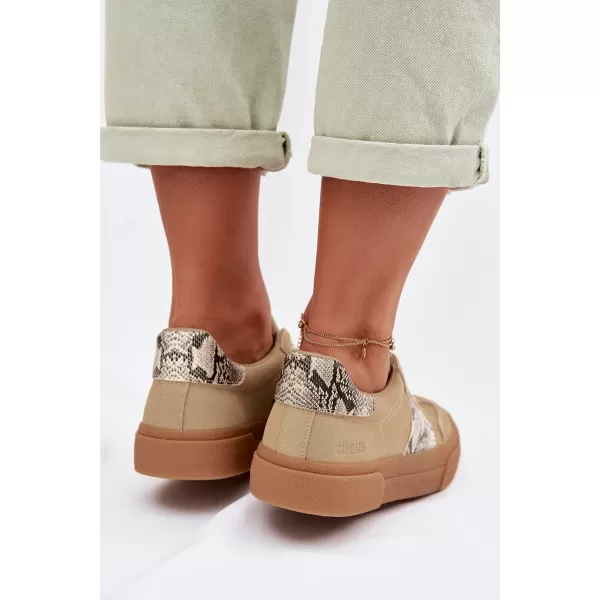  Дамски маратонки BIG STAR TT274298 BEIGE Big Star Shoes 