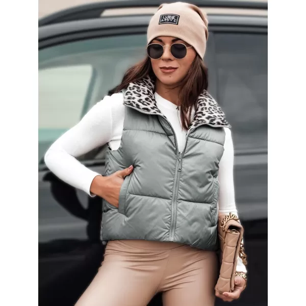  Дамски елек DSTREET TY5497 СРЕБРО 