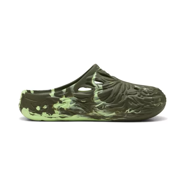  чехли PUMA MB.04 SLIDE 397665_14 ТЪМНО МАСЛИНЕНО/ГАЗИРАНО СВЕТЛО 