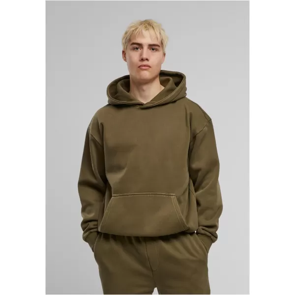  Мъжки суичър URBAN CLASSICS TB7609 ТОПЛИ КАКИ 