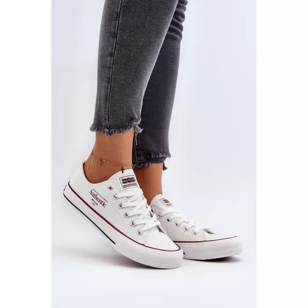  Дамски маратонки BIG STAR NN274235 WHITE Big Star Shoes 