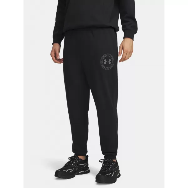  Мъжки спортен панталон UNDER ARMOUR 6014688-001 ЧЕРЕН 