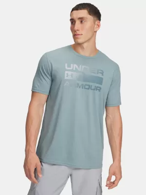 Мъжка тениска UNDER ARMOUR UA TEAM ISSUE WORDMARK SS 1329582-323 ЗЕЛЕНО