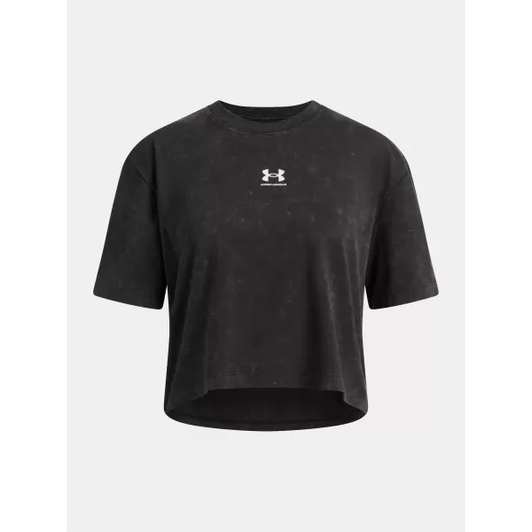  Тениска за момиче UNDER ARMOUR UA G RIVAL WASH SS 6011673-001 ЧЕРЕН 