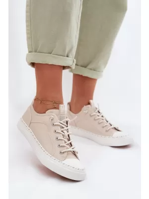 Дамски маратонки BIG STAR TT274387 BEIGE Big Star Shoes