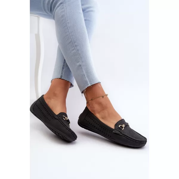  Дамски мокасини BOTO RASIRNA 31619 NERO 