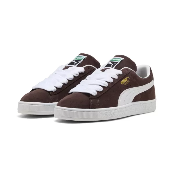  Ботуши PUMA SUEDE CLASSIC 399781_34 CHOCOLATE BROWN/ ШОКОЛАДОВО КАФЯВО/ПУМА БЯЛО 