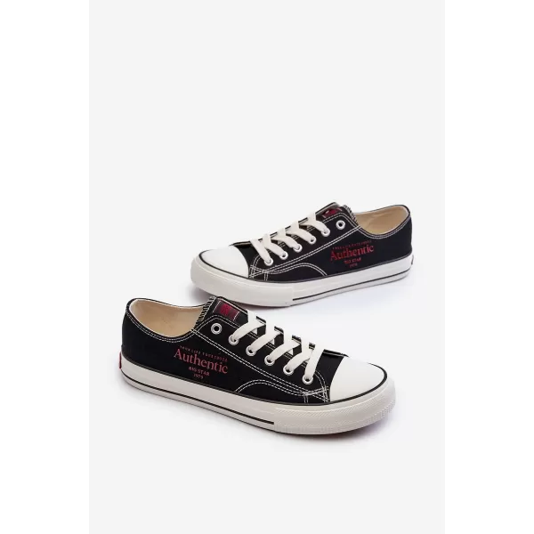  Мъжки кецове BIG STAR NN174056 BLACK Big Star Shoes 
