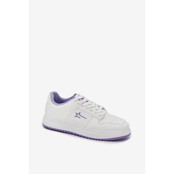 Дамски маратонки BIG STAR RR274A245 WHITE/PURPLE Big Star Shoes 