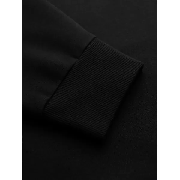  Мъжки суичър OMBRE OM-SSNZ-0250 ЧЕРЕН 
