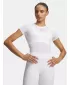 Дамска тениска UNDER ARMOUR HEATGEAR ELITE SS 6015368-100 БЯЛО