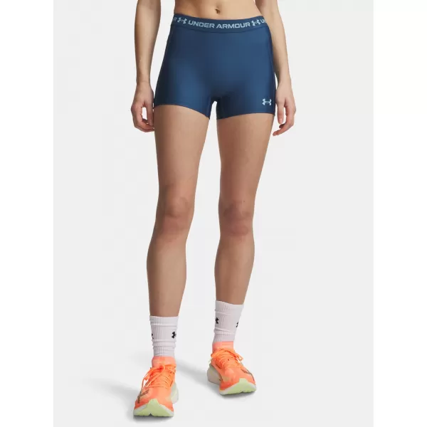  Дамски шорти UNDER ARMOUR HEATGEAR SHORTY 6010725-498 СИНЬО 