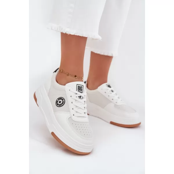  Дамски маратонки BIG STAR RR274572 WHITE Big Star Shoes 