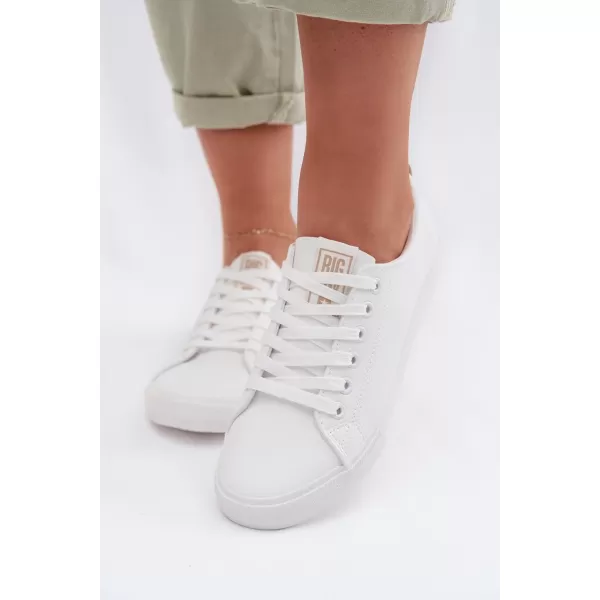  Дамски маратонки BIG STAR TT274001 WHITE Big Star Shoes 