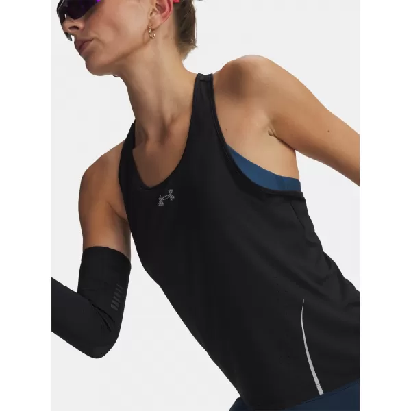  Дамски потник UNDER ARMOUR VELOCITI PRO TANK 6009538-001 ЧЕРЕН 
