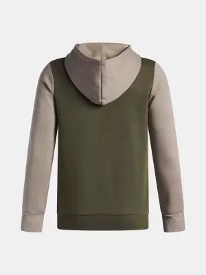 Суичър за момче UNDER ARMOUR UA RIVAL FLC CBLCK GRPHC HD 6004994-390 ЗЕЛЕНО