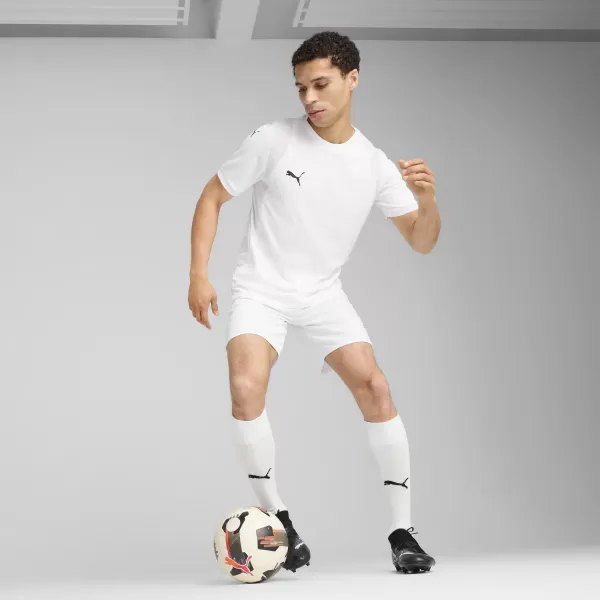  Мъжки шорти PUMA TEAMCUP SHORTS 706275-04 БЯЛА ПУМА/ЧЕРНА ПУМА 